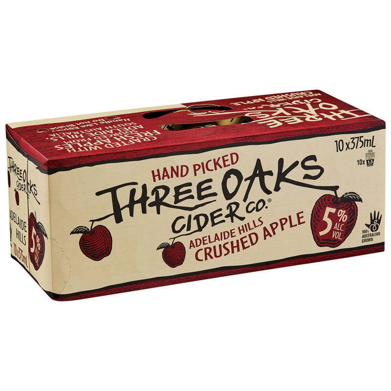 THREE OAKS Cider 10x375ml