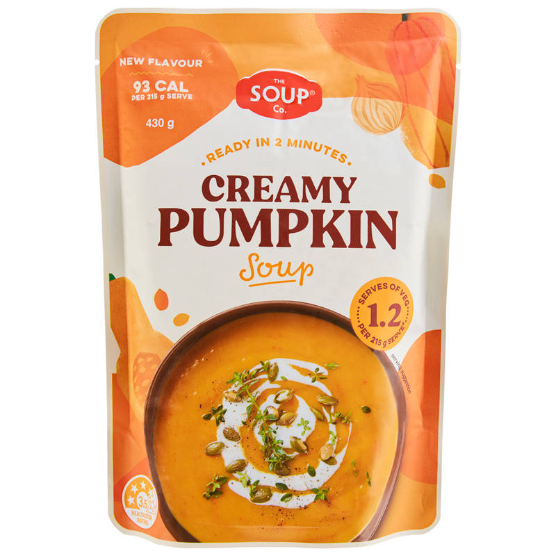THE SOUP CO. Creamy Pumpkin Pouch Soup 430g