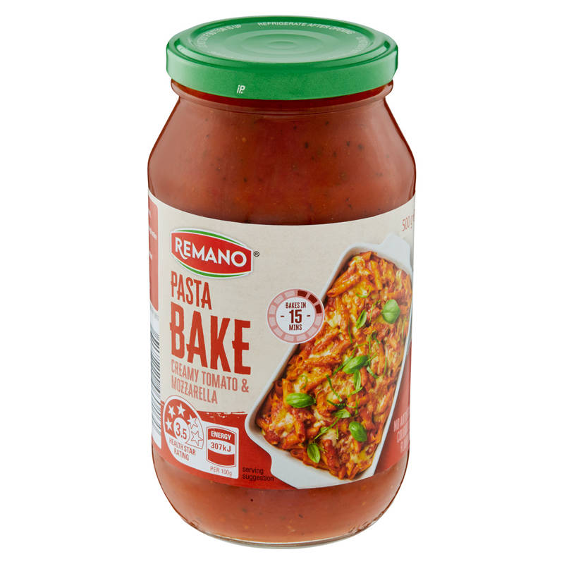 Creamy Tomato And Mozzarella Pasta Bake 500g