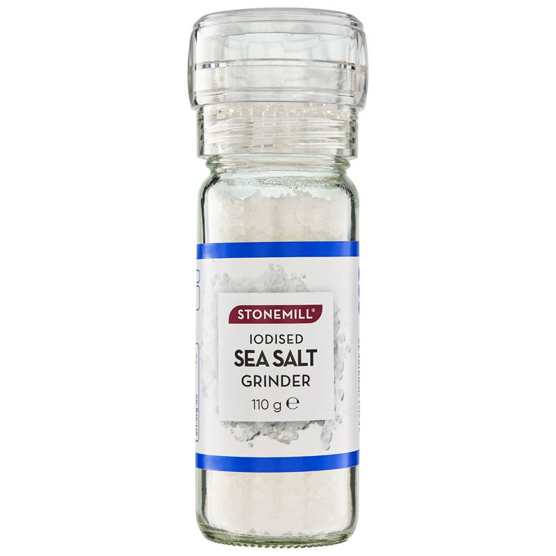 Iodised Sea Salt Grinder 110g