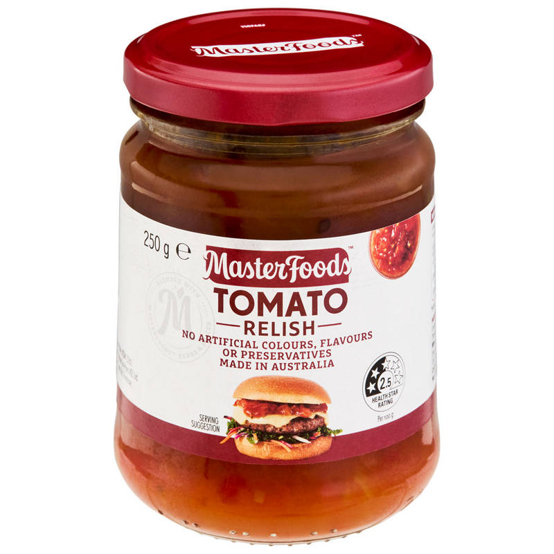 MASTERFOODS Tomato Relish 250g