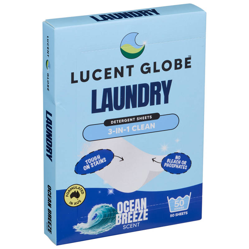 LUCENT GLOBE Laundry & Fabric Softener Sheets 50 Pack