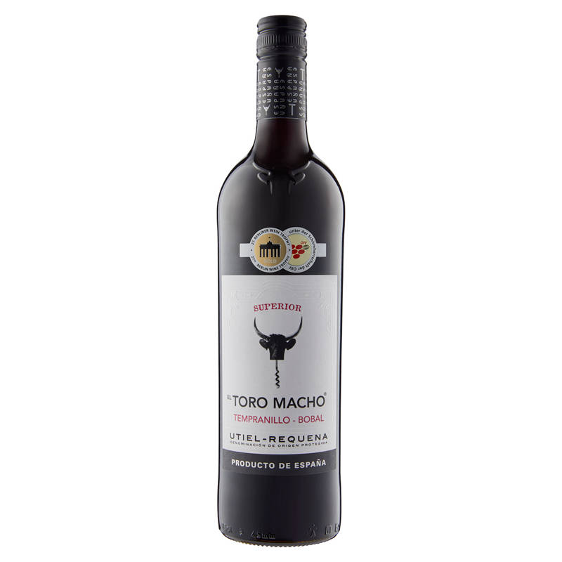EL TORO MACHO Tempranillo Bobal Superior 750mL