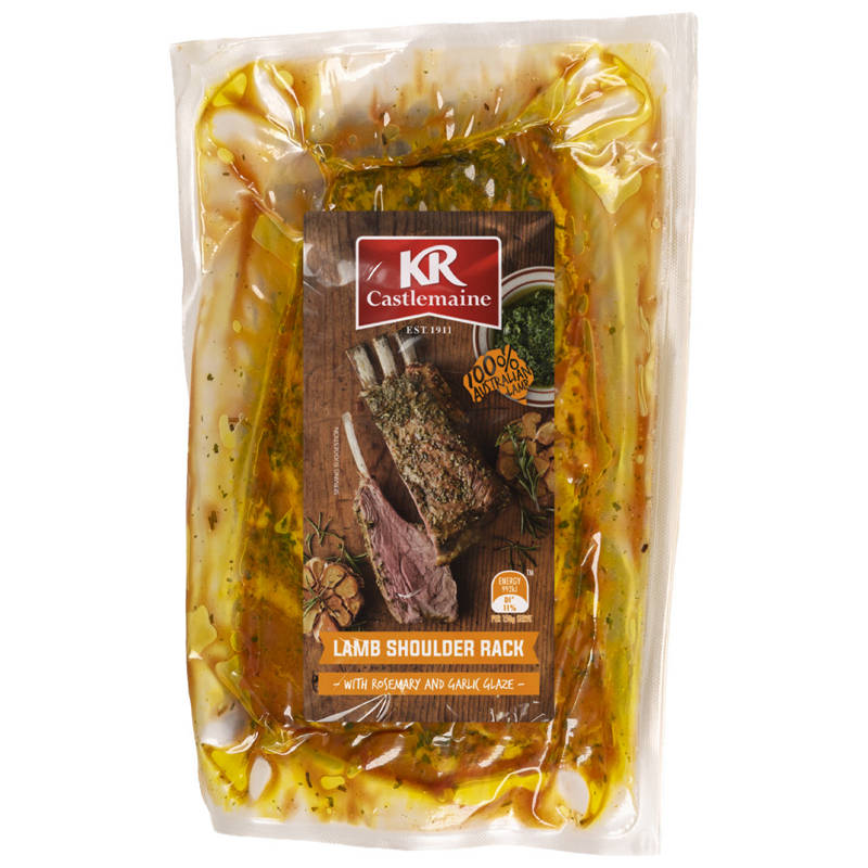 KR CASTLEMAINE EST. 1911 Lamb Shoulder Rack per kg