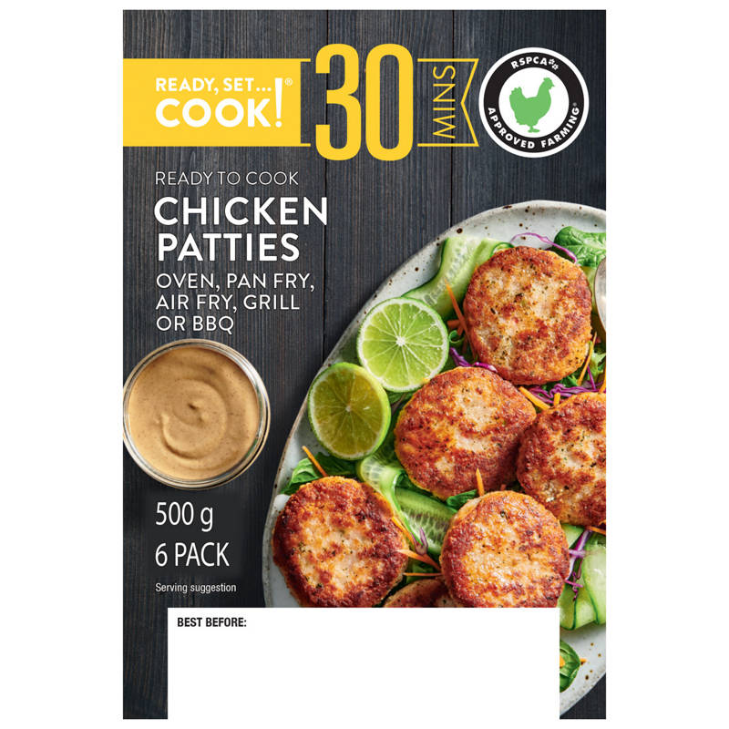 RSPCA Approved Chicken Patties 500g