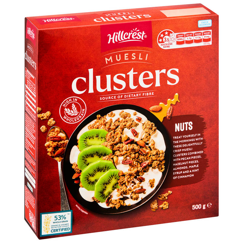 Muesli Cluster Nut 500g