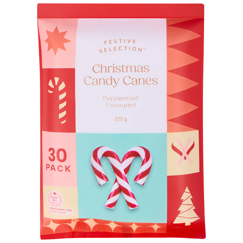 Candy Canes Peppermint 225g