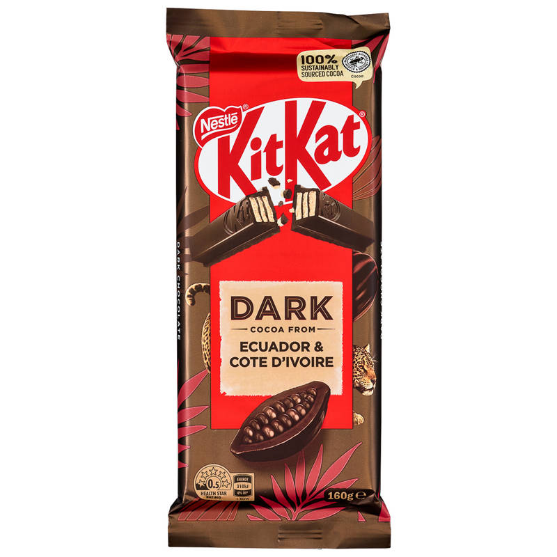Kit Kat Dark Chocolate Block 160g