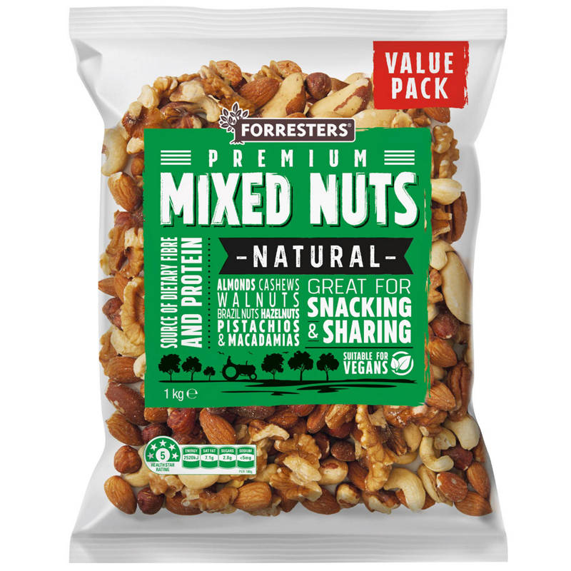 Mixed Nuts Natural 1kg