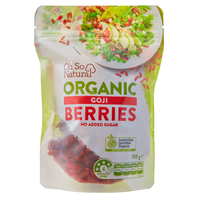 Organic Goji Berries 150g