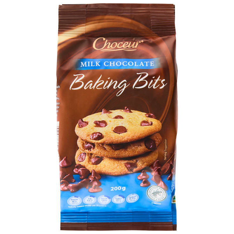 Milk Chocolate Baking Bits 200g