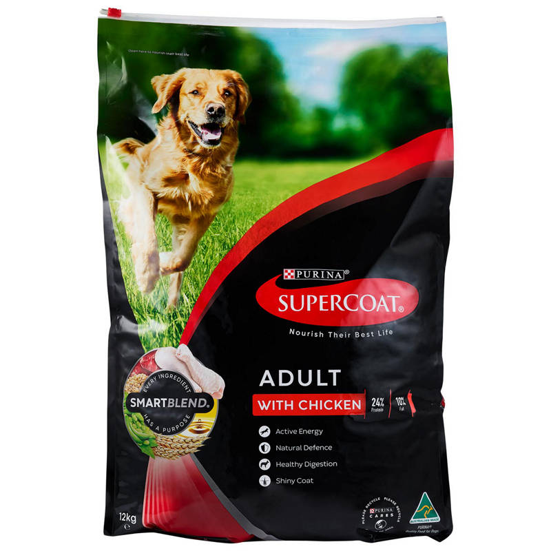 SUPERCOAT Dog Food 12kg