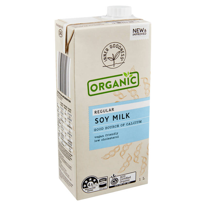 INNER GOODNESS Organic Soy Milk 1L