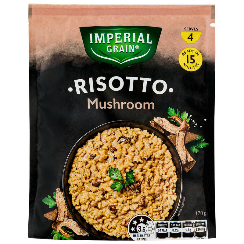 IMPERIAL GRAIN Mushroom Risotto 170g