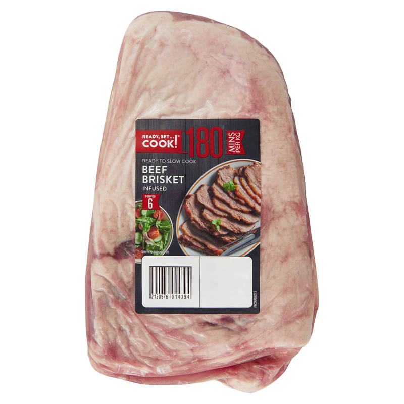 READY, SET…COOK! Infused Beef Brisket