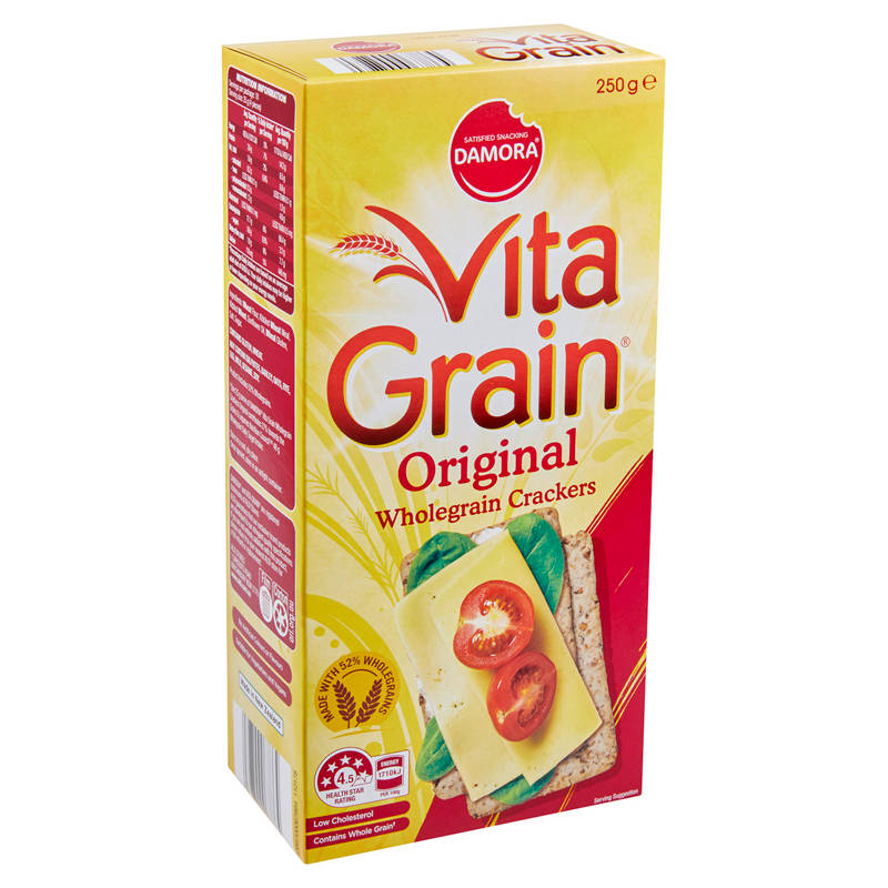 DAMORA Vita Grain Original Wholegrain Crackers 250g