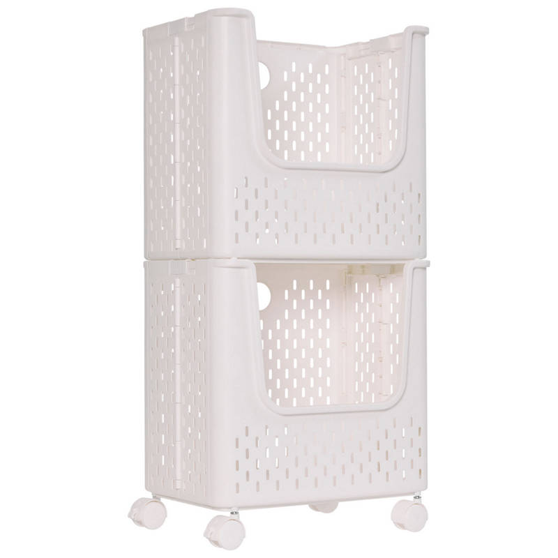 EASY HOME 2 Tier Storage Baskets