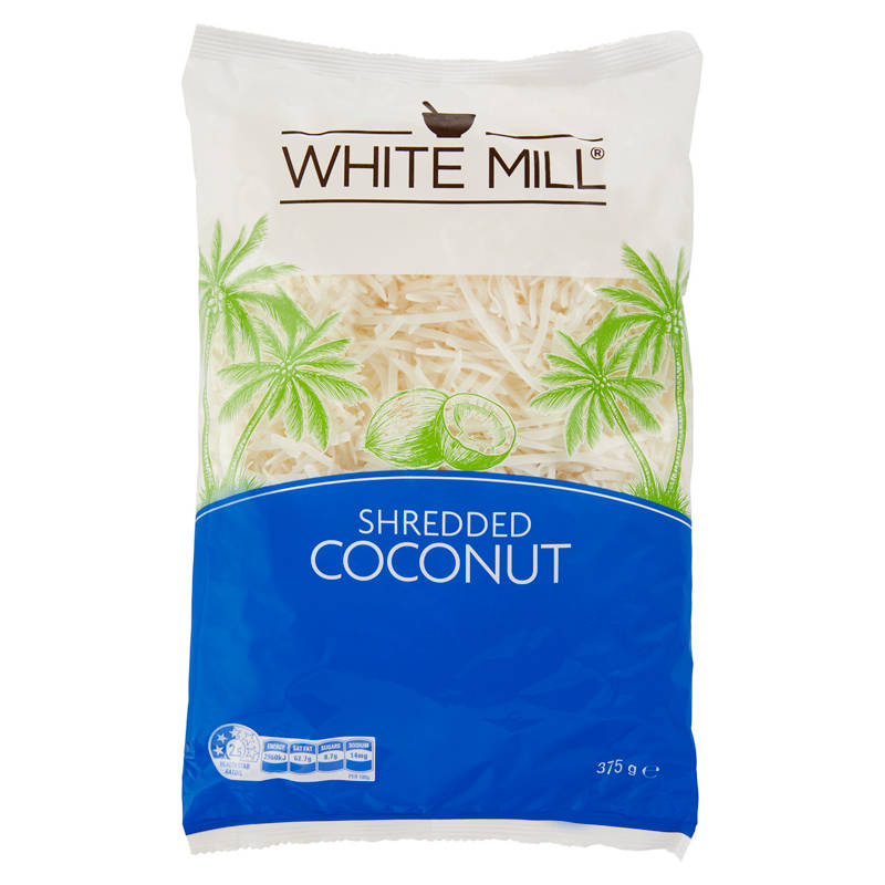 WHITE MILL Shredded Coconut 375g