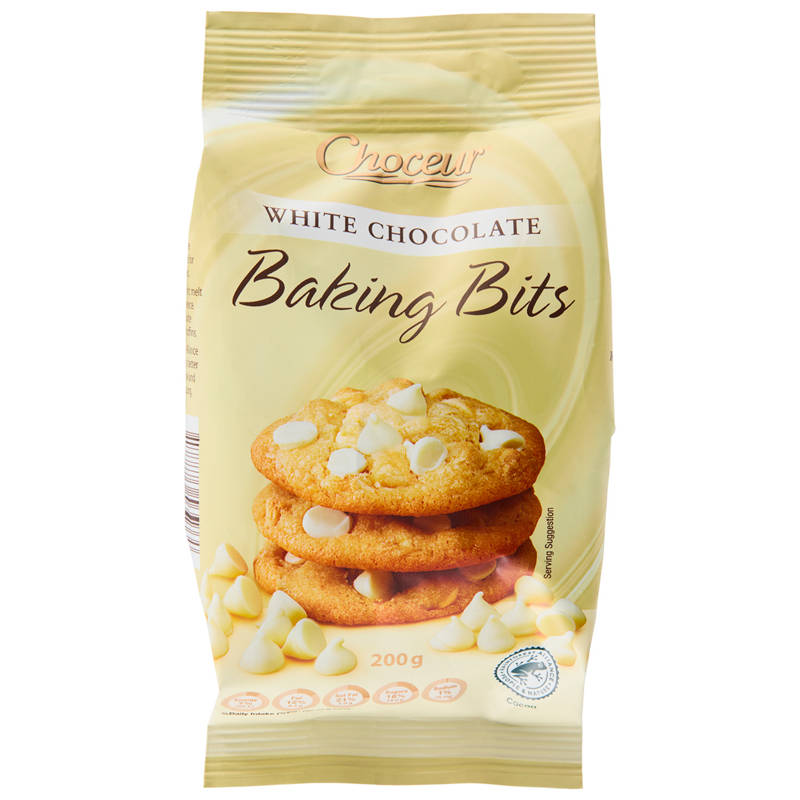 White Chocolate Baking Bits 200g