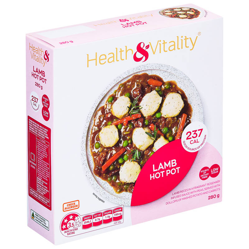 HEALTH & VITALITY Lamb Hot Pot 280g