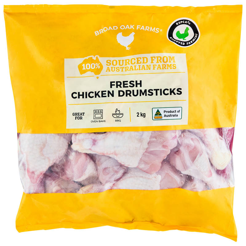 Chicken Drumsticks Bulk Pack 2kg