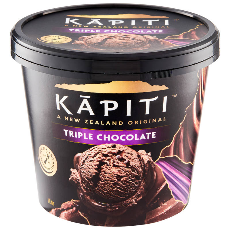 Triple Chocolate Ice Cream 1L