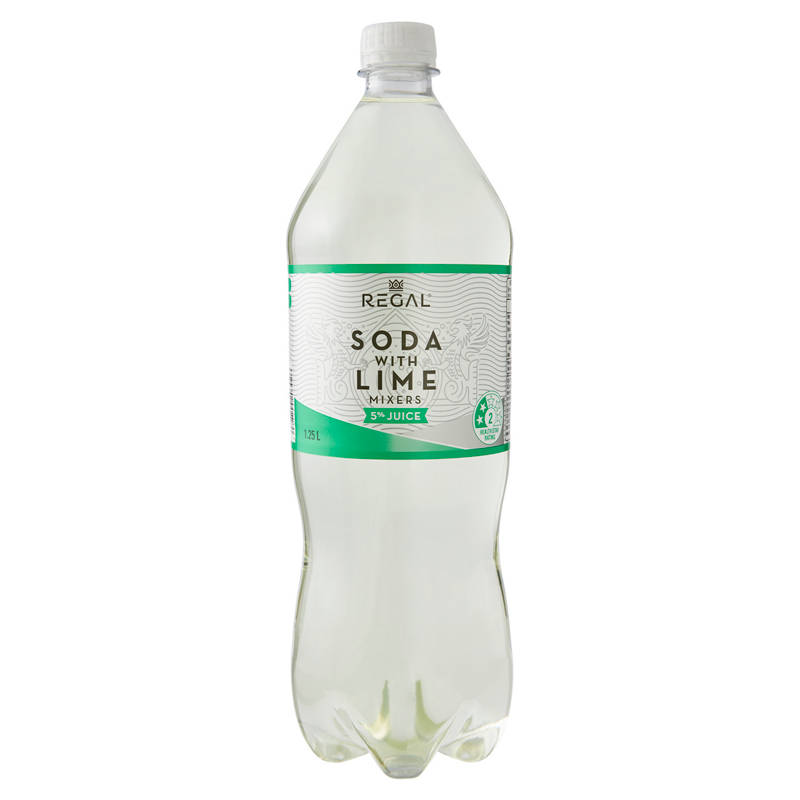 REGAL Soda With Lime 1.25L