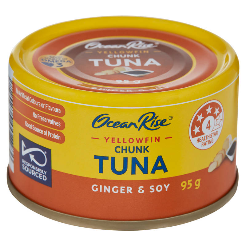 Ginger And Soy Yellowfin Tuna Chunks 95g