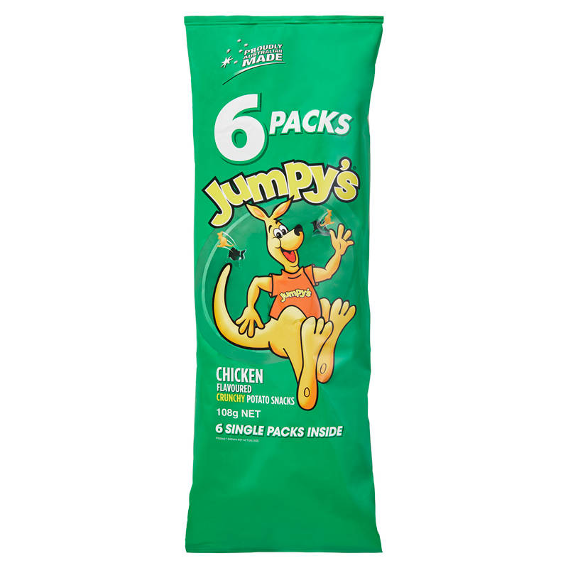 JUMPY'S Chicken Multipack 6 Pack 108g
