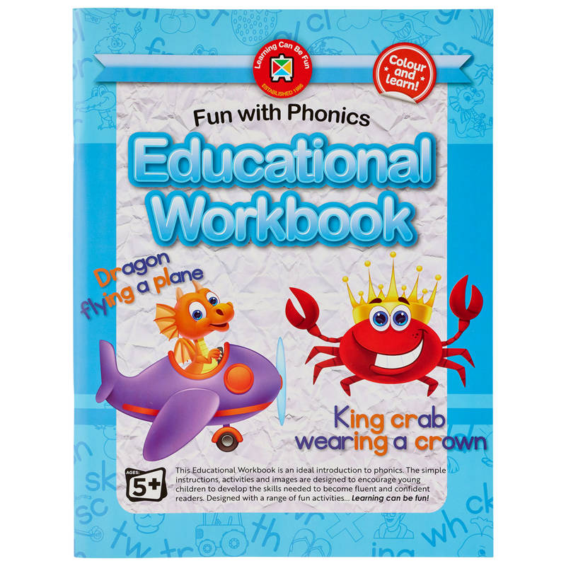 LEARNING CAN BE FUN Educational Workbooks or Flash Cards