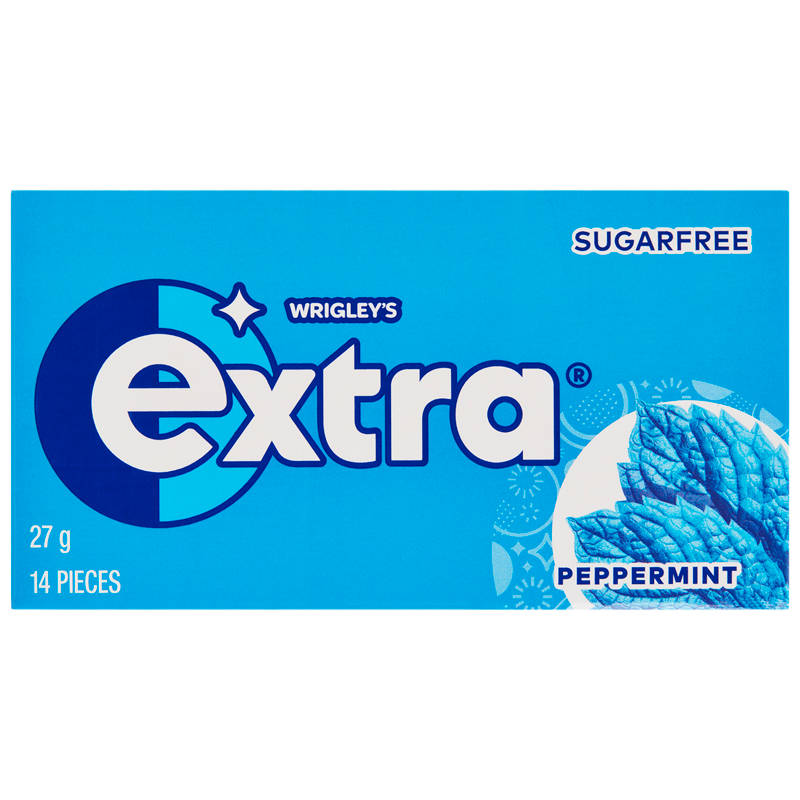 WRIGLEY'S Peppermint Sugar Free Gum 27g