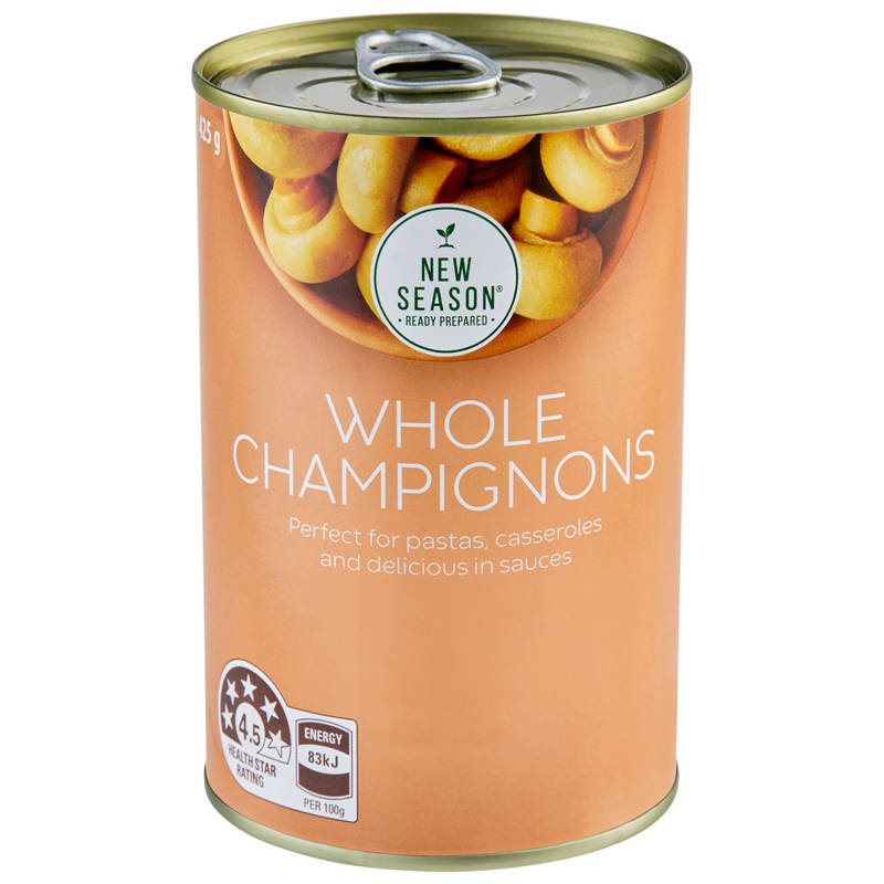 Whole Champignons 425g