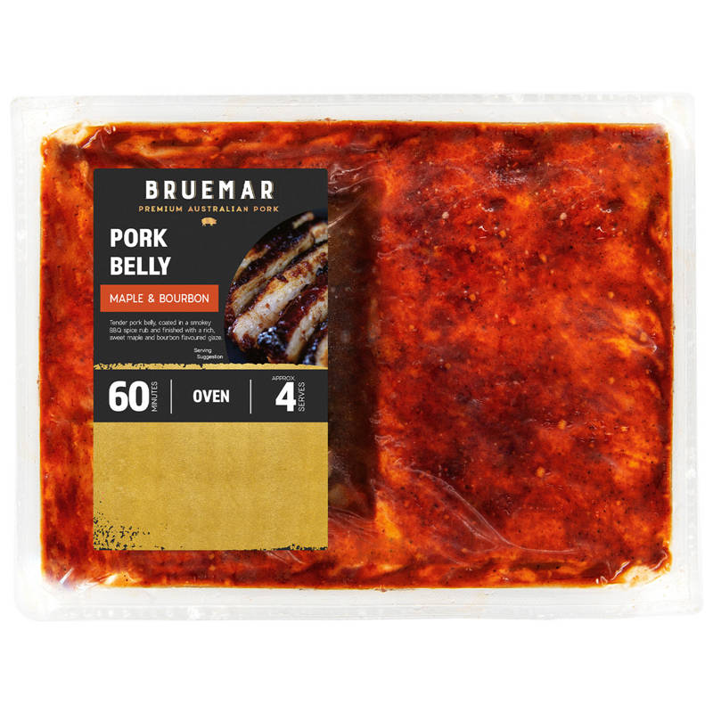 Maple & Bourbon Pork Belly