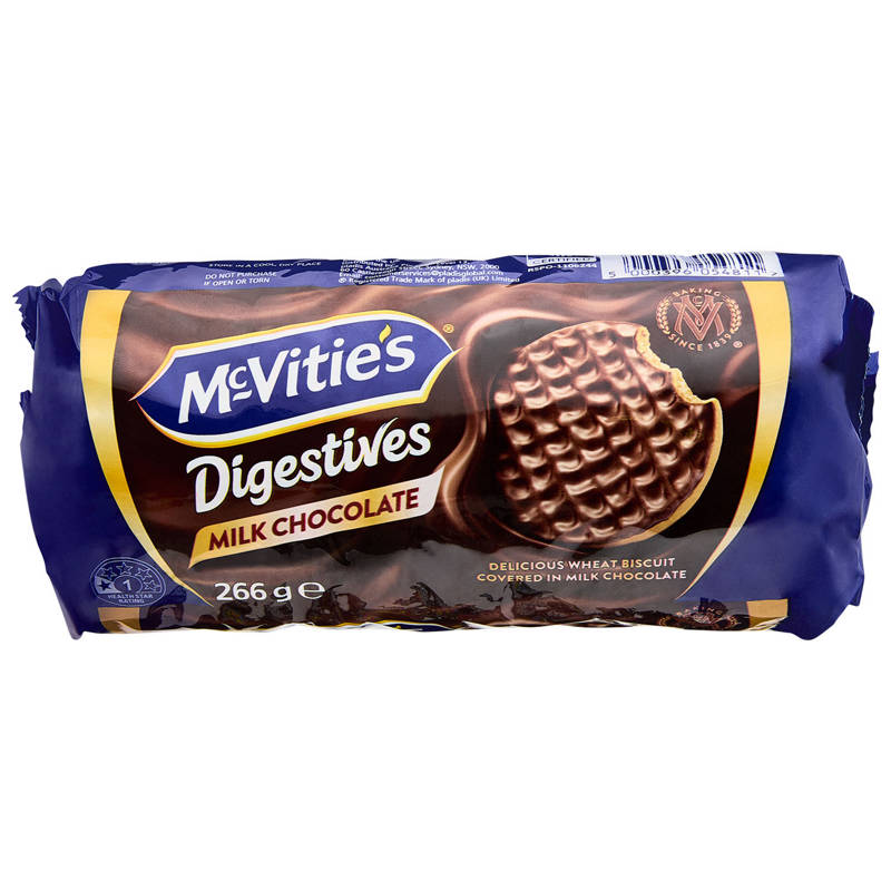 MCVITIE'S Digestives Milk Chocolate 266g
