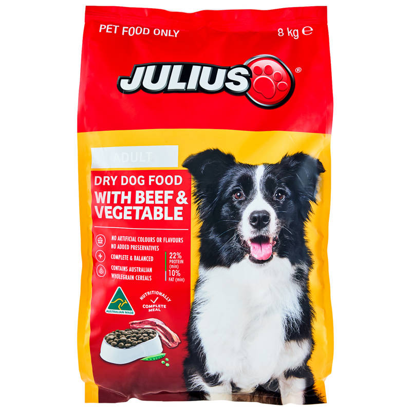 JULIUS Dry Dog Food Beef 8kg