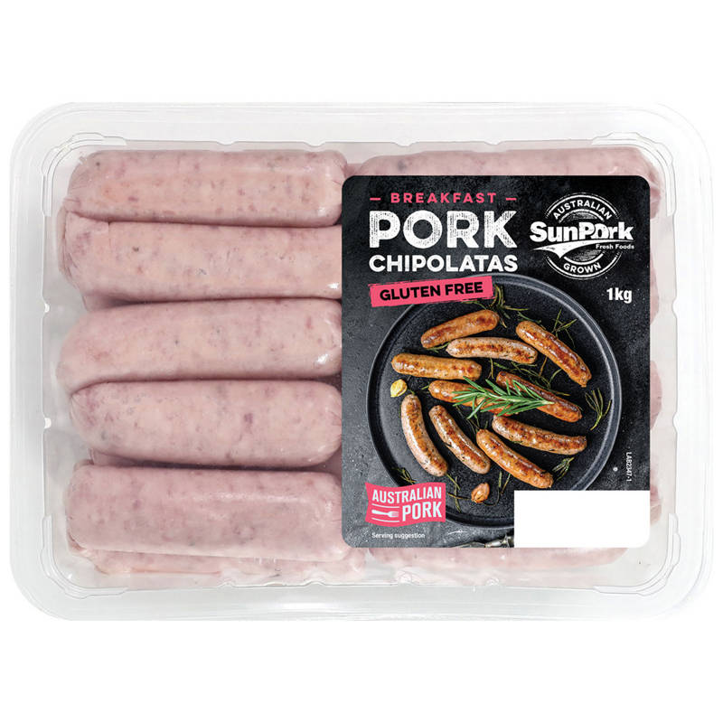 Pork Chipolatas 1kg