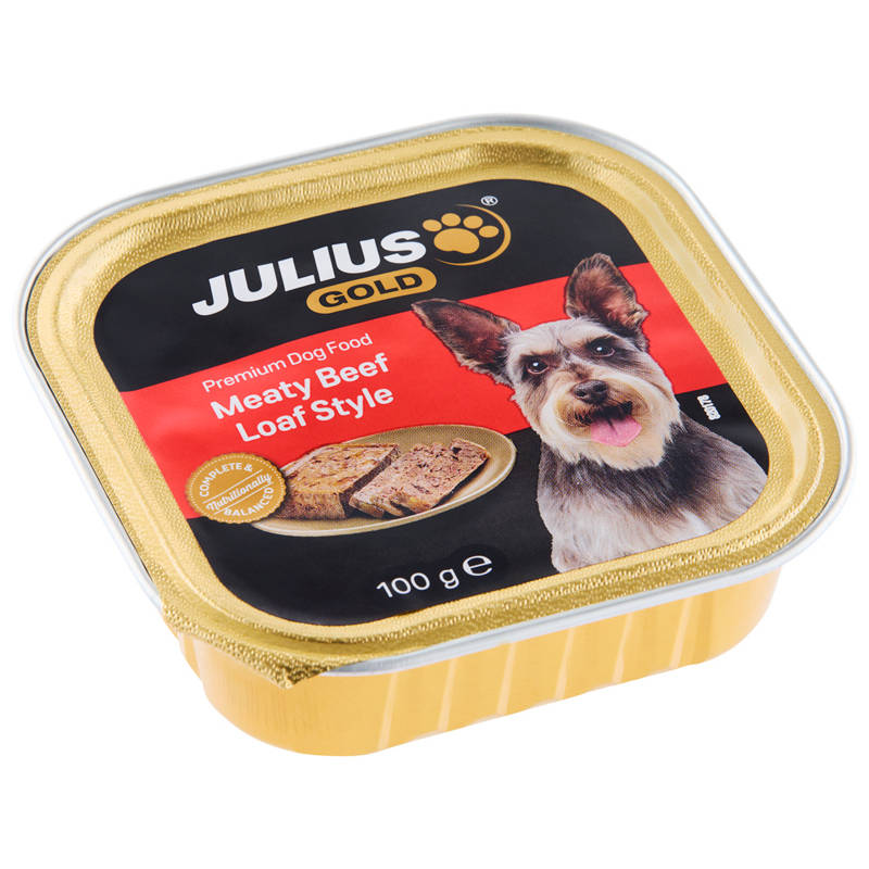 Meaty Beef Loaf Style Premium Dog Food 100g