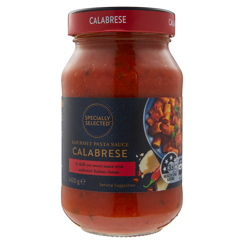 SPECIALLY SELECTED Calabrese Gourmet Pasta Sauce 400g