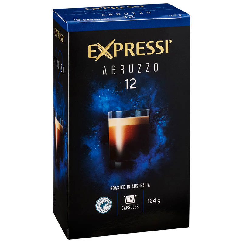 Coffee Capsules Abruzzo 16 pack 124g
