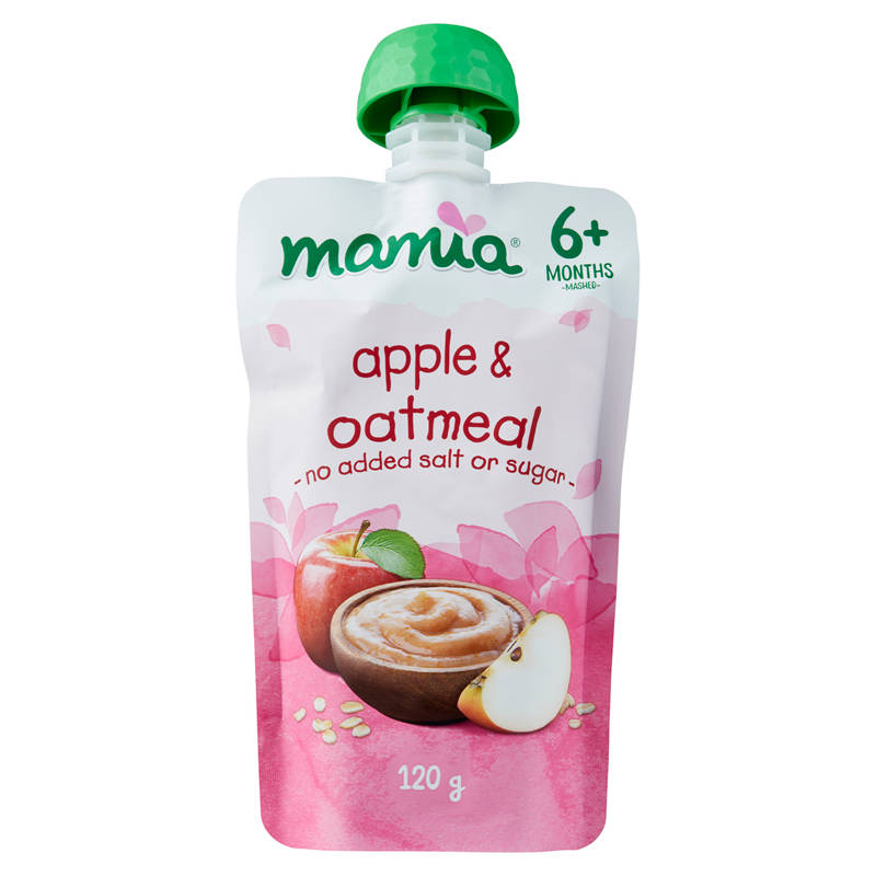 Apple & Oatmeal 6+ Months Baby Food 120g