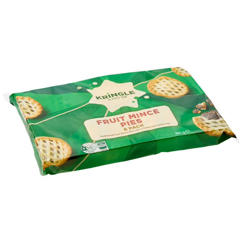 Fruit Mince Pies 6 Pack 360g