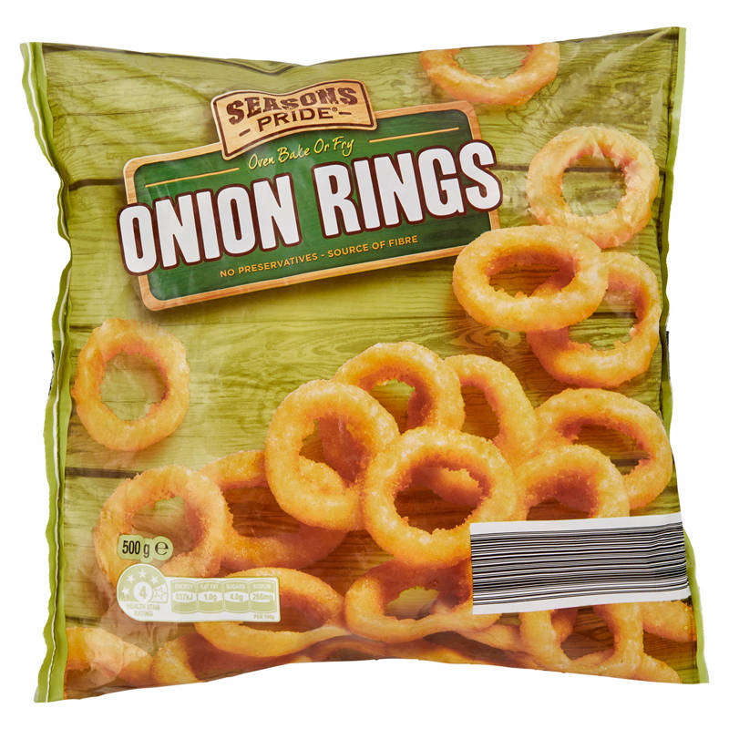 SEASONS PRIDE Onion Rings 500g