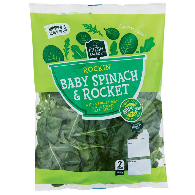 Baby Spinach & Rocket Blend 120g