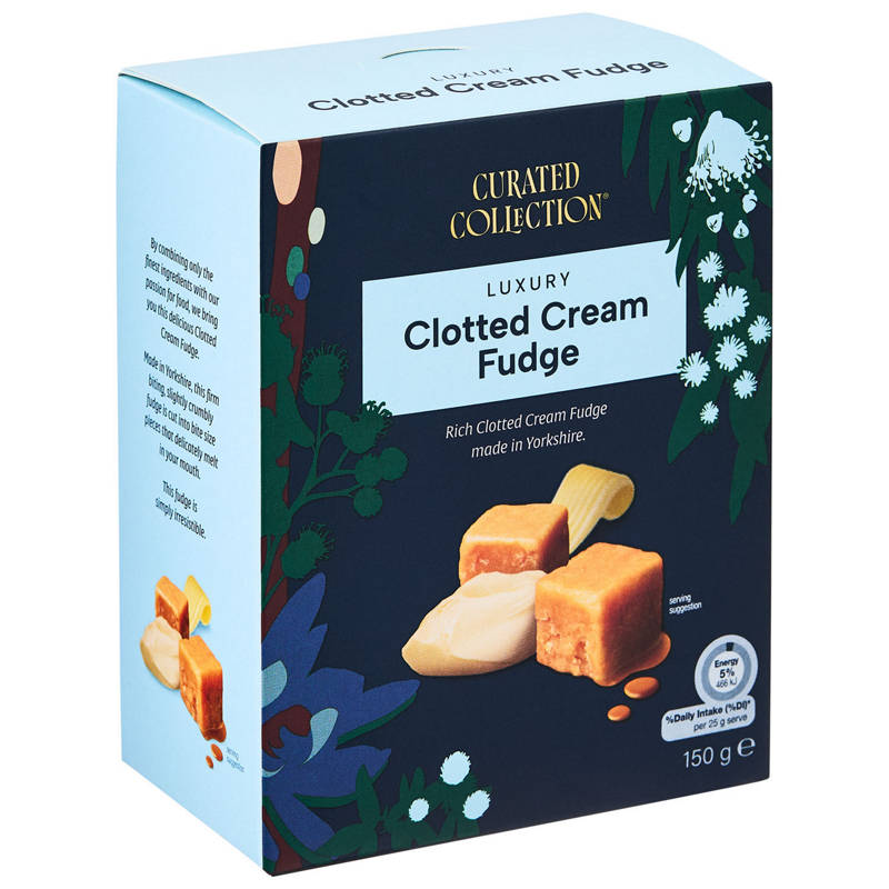 Clotted Cream Luxury Fudge 150g