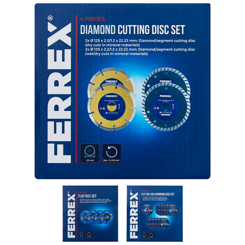 FERREX Cutting or Grinding Discs