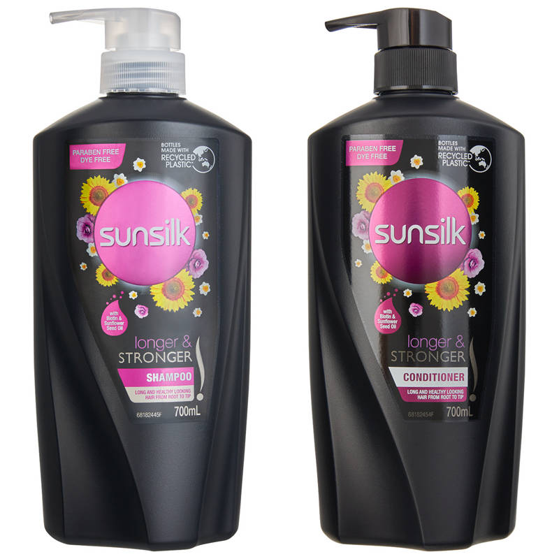 SUNSILK Longer & Stronger Shampoo or Conditioner 700ml