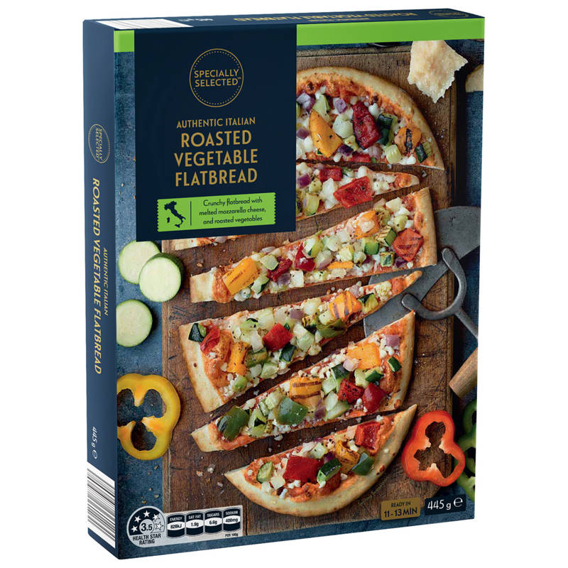 Roasted Vegetable Flatbread 445g