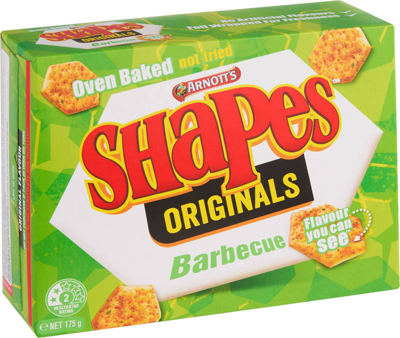 BBQ Shapes 175g
