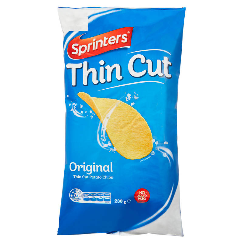 SPRINTERS Thin Cut Chips Original 230g