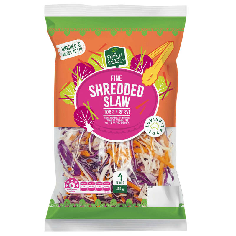 Shredded Slaw Fine 400g